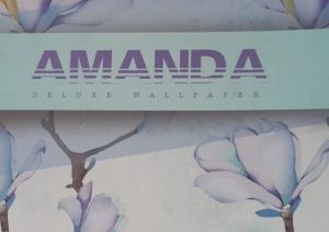 کاغذدیواری آماندا فیلیپ موریس amanda